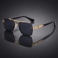 Golden Polarized Cyberpunk Sunglasses