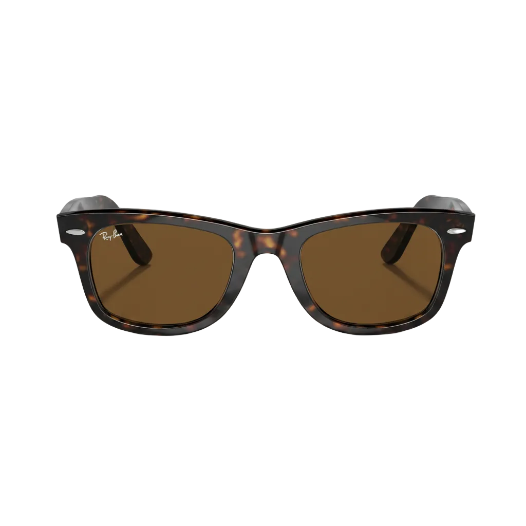 RayBan Original Classic 2140 902/57 Wayfarer Square Black Sunglasses