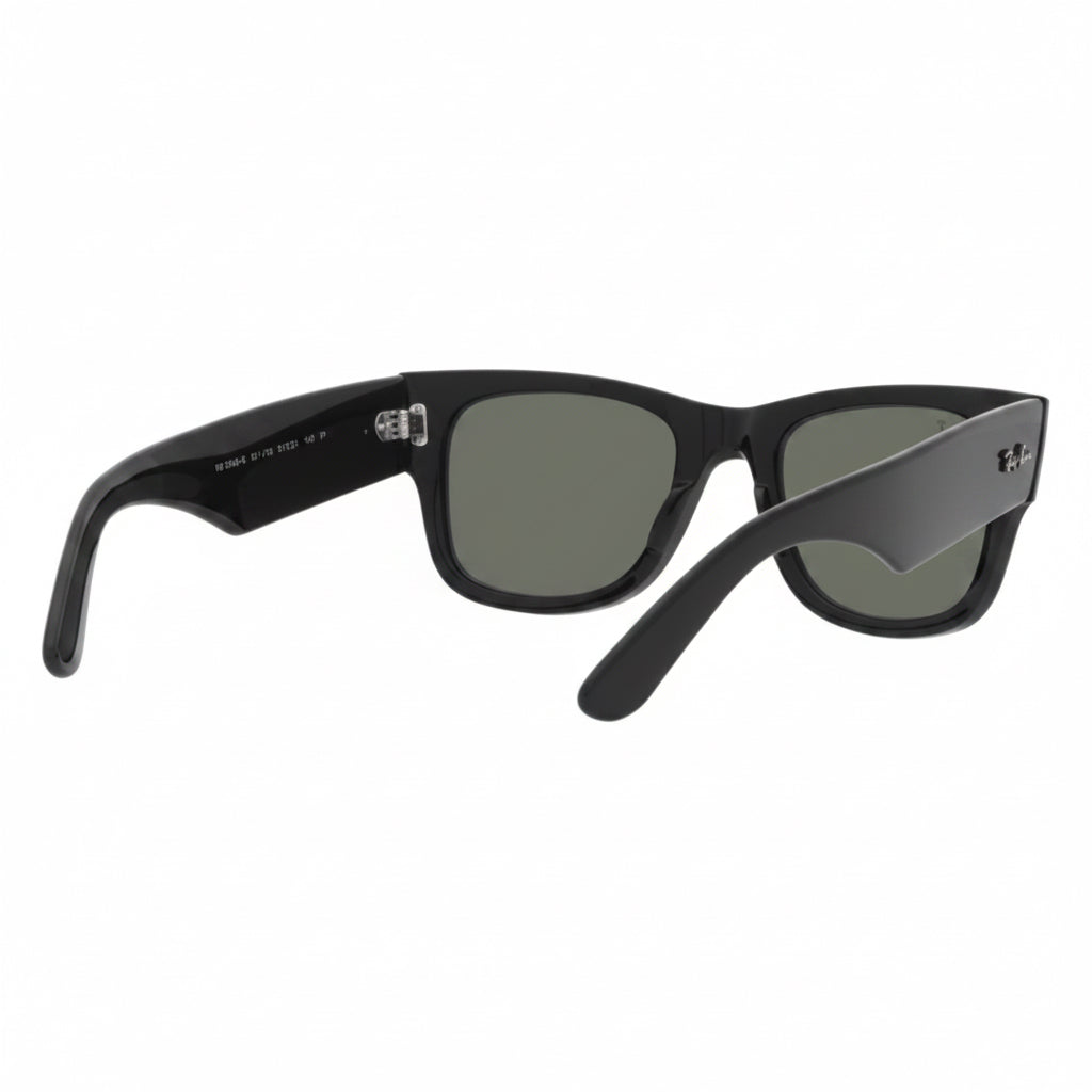 RayBan Polarized Original Classic 0840S 901/58 Mega Wayfarer Black Sunglasses