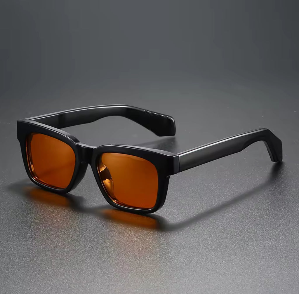 Orange Black Sunglasses