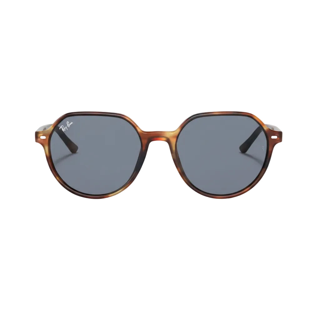 RayBan Original Classic 2195 954/62 Thalia Havana Blue Sunglasses