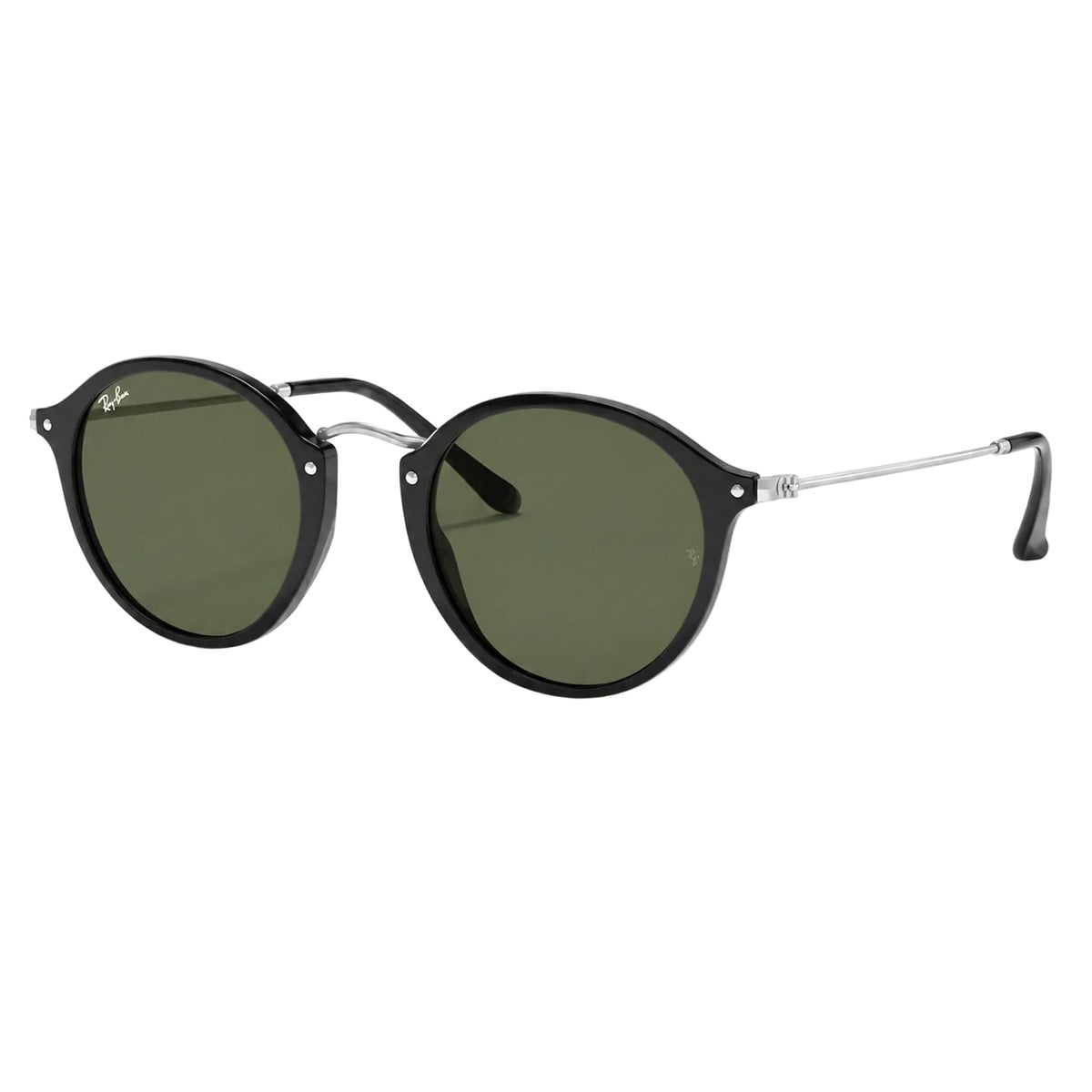 RayBan Original Classic 2447 901 Round Fleck Black Sunglasses