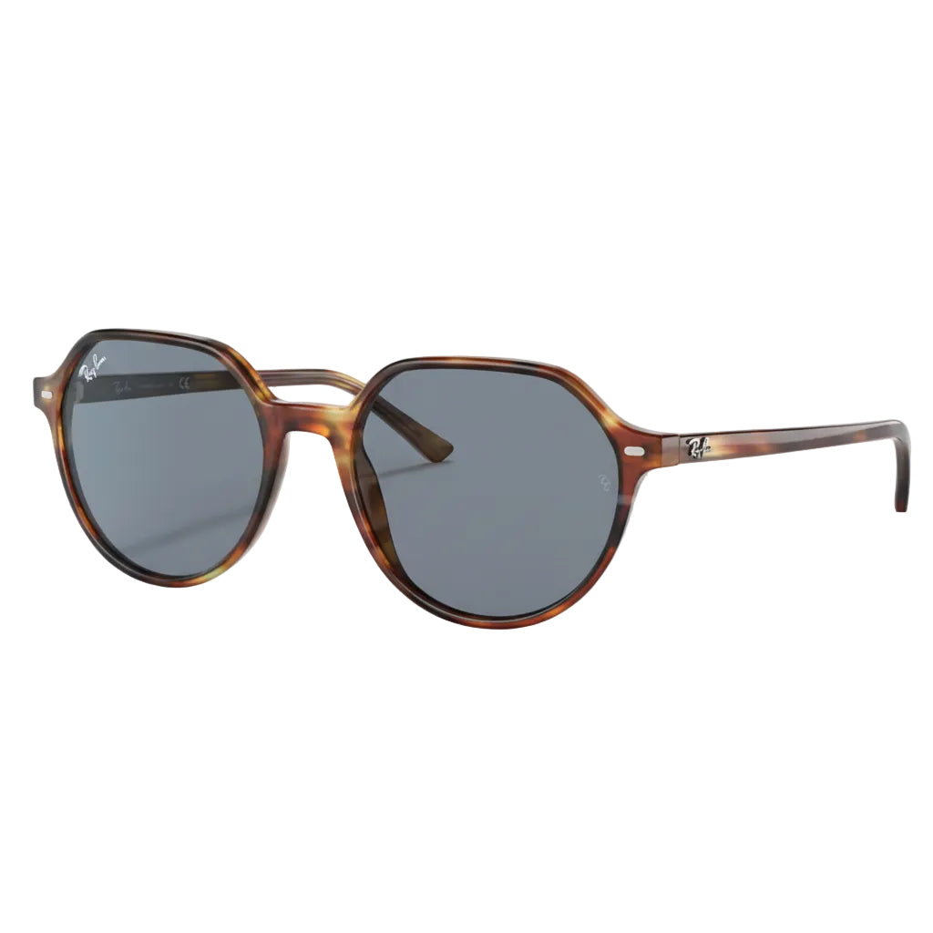 RayBan Original Classic 2195 954/62 Thalia Havana Blue Sunglasses