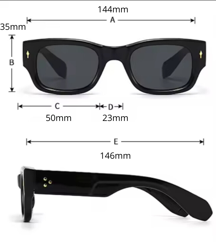 Minimalist Polarized Transparent Sunglasses