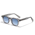 Retro Stylish Blue Gray Sunglasses