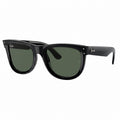 RayBan Original Classic 0502S 6677/VR Wayfarer Reverse Black Sunglasses