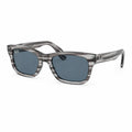 RayBan Original Classic 2283 1341 Mr. Burbank Grey Blue Sunglasses