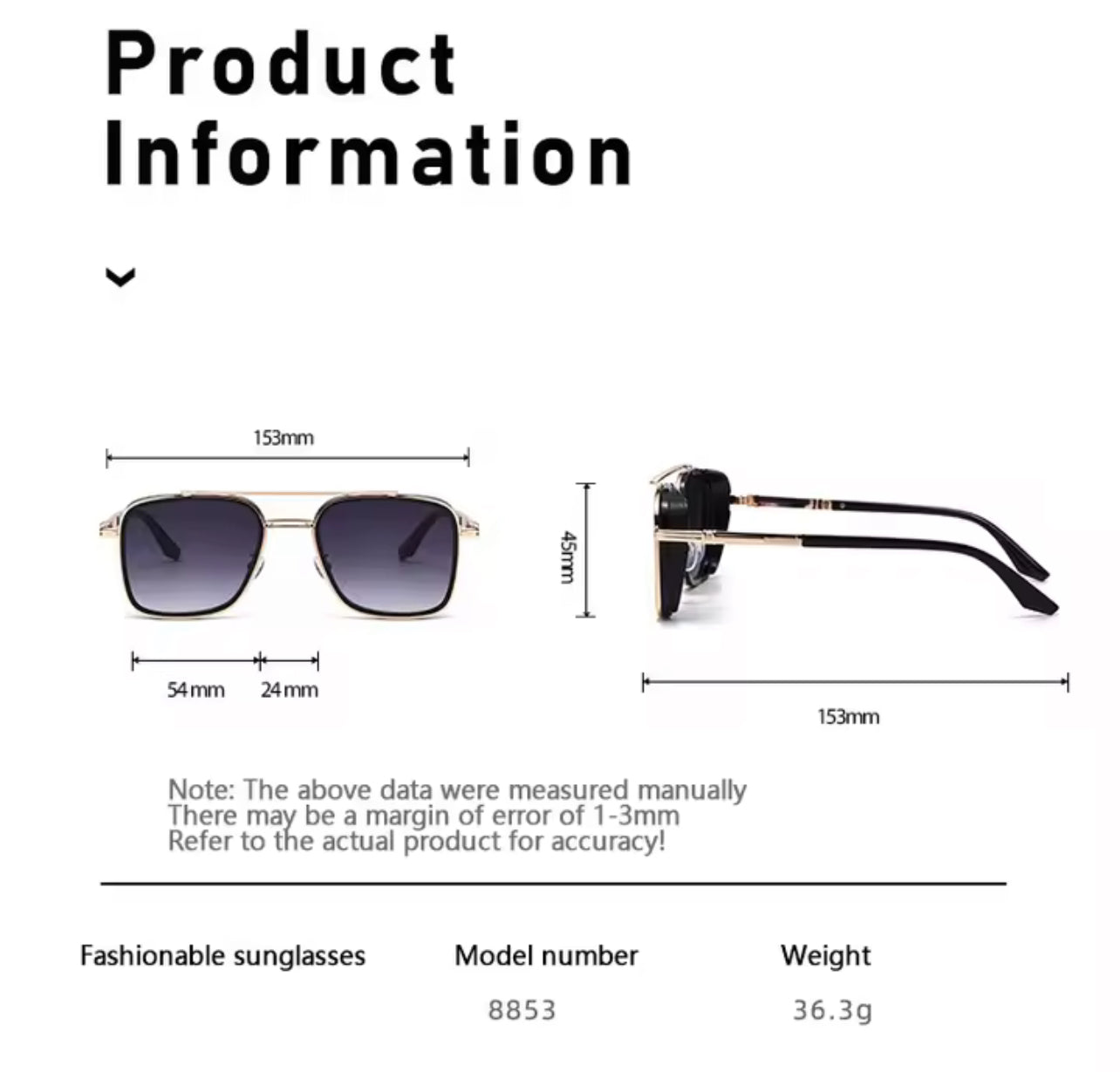Style Retro Round-framed Golden Green Sunglasses