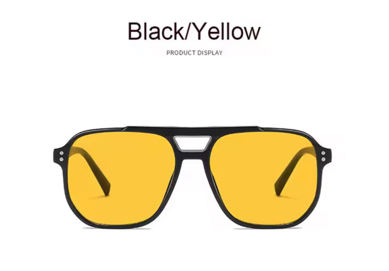 Classic Yellow Sunglasses