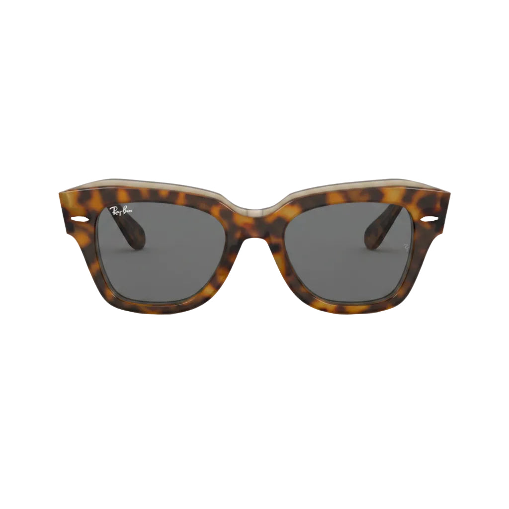 RayBan Original Classic 2186 1292/B1 State Street Havana Brown Sunglasses