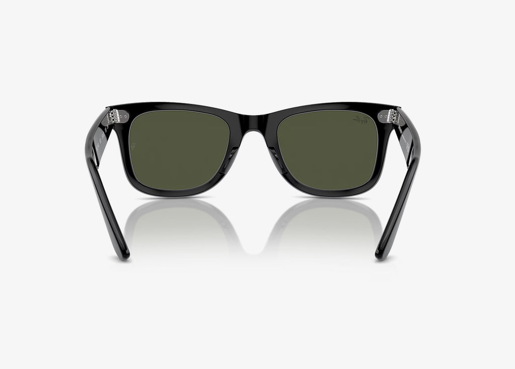 RayBan Original Classic 2140 901 Wayfarer Square Black Sunglasses