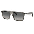 RayBan Original Classic 2222 1438 71 Square Grey Sunglasses