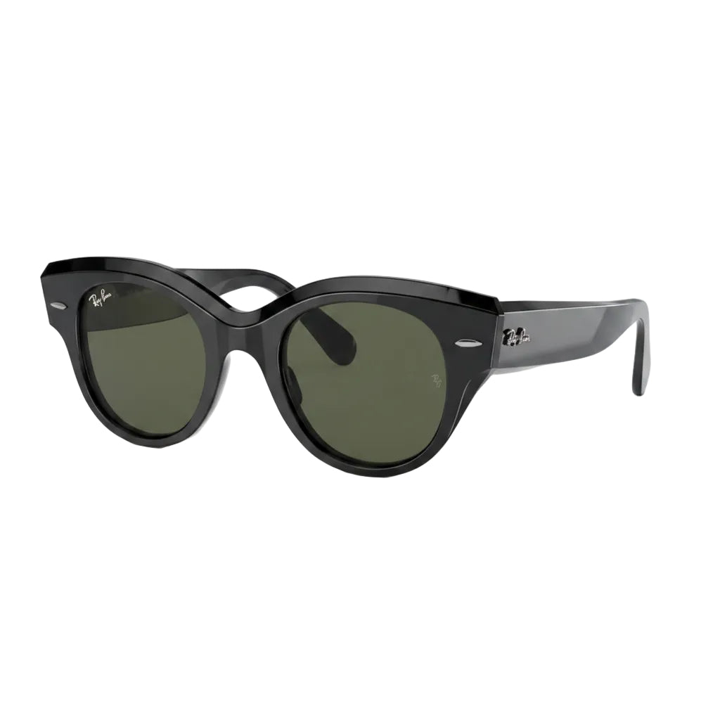 RayBan Original Classic 2192 901/N9 Roundabout Black Sunglasses