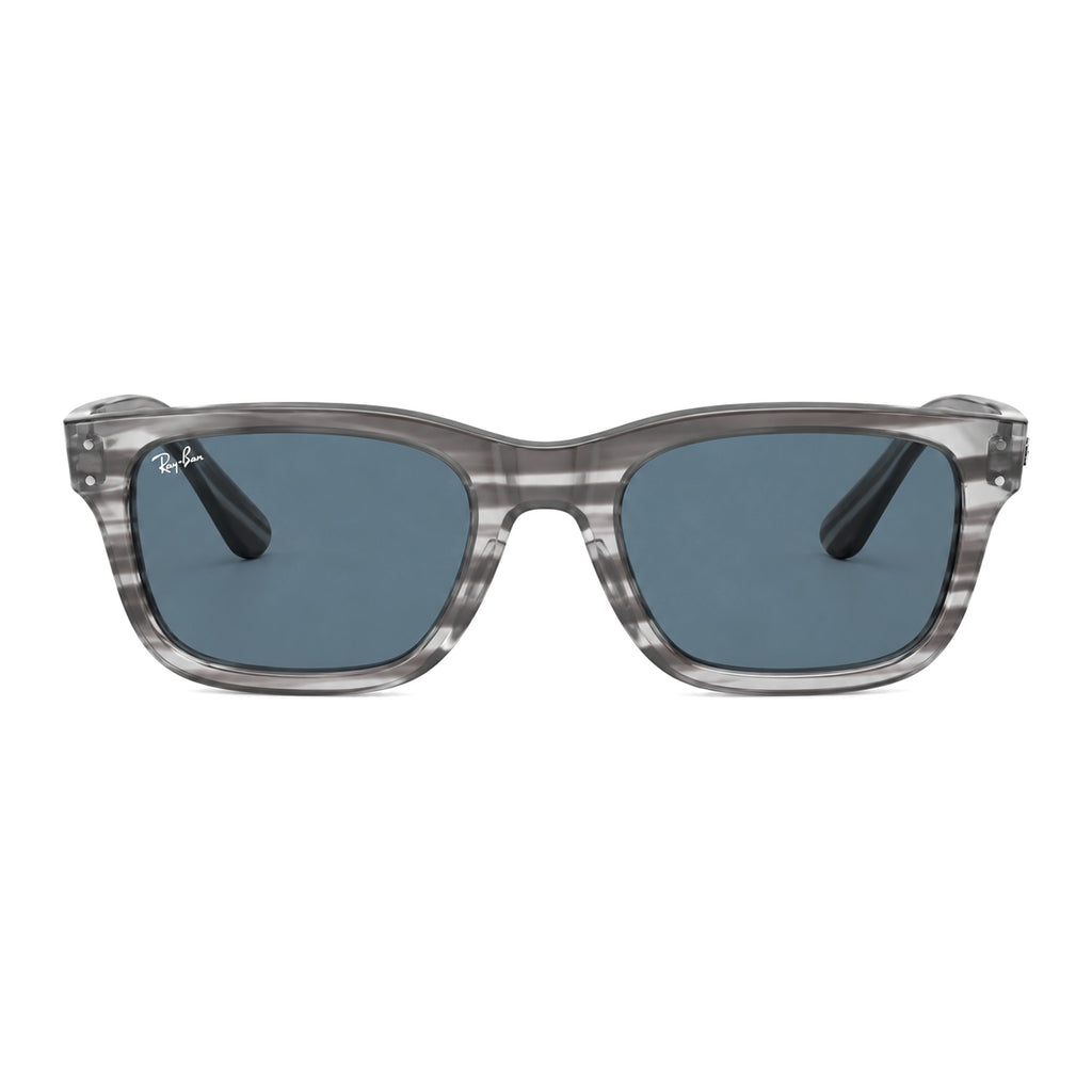 RayBan Original Classic 2283 1341 Mr. Burbank Grey Blue Sunglasses