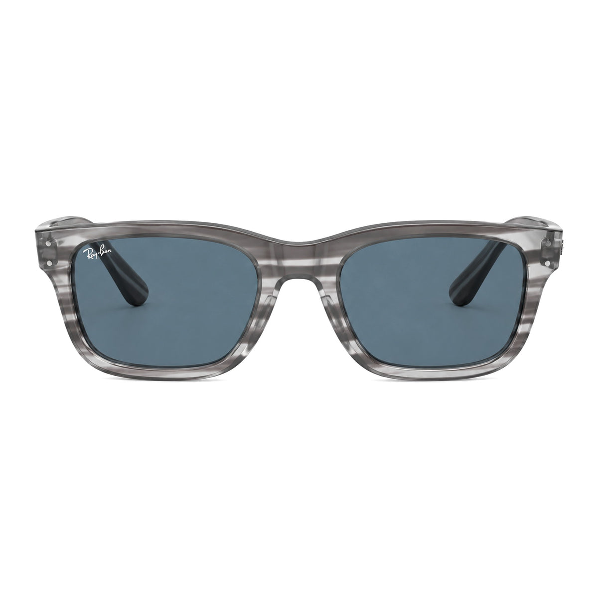 RayBan Original Classic 2283 1341 Mr. Burbank Grey Blue Sunglasses