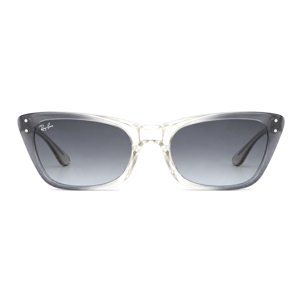 RayBan Original Classic 2299 1243 86 Lady Burbank Grey Blue Sunglasses
