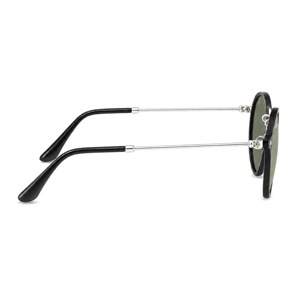 RayBan Original Classic 2447 901 Round Fleck Black Sunglasses
