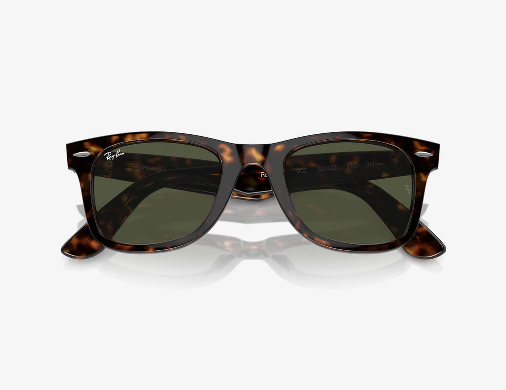 RayBan Original Classic 2140 902 Wayfarer Square Black Sunglasses