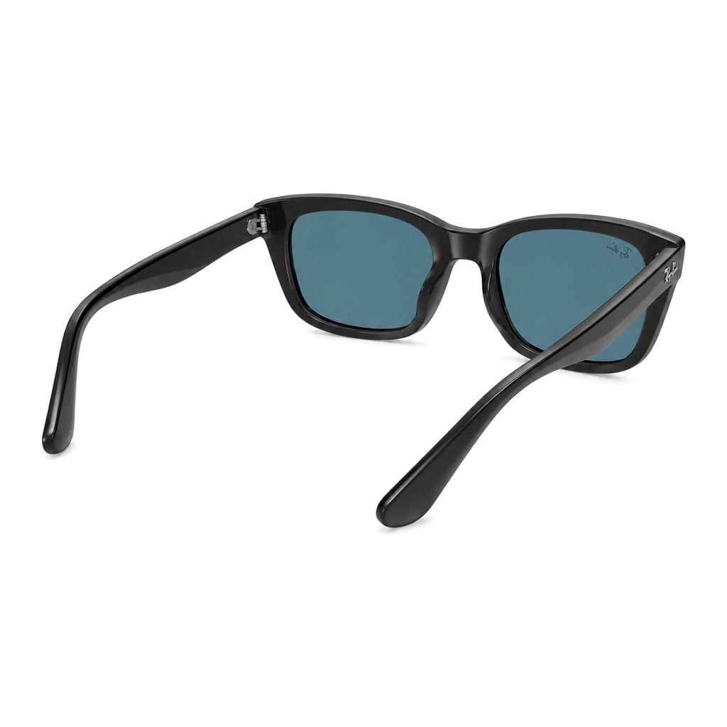 RayBan Original Classic 2299 901 3F Lady Burbank Black Blue Sunglasses