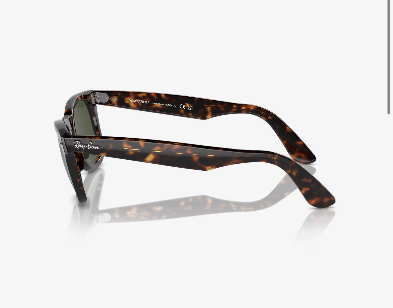 RayBan Original Classic 2140 902 Wayfarer Square Black Sunglasses