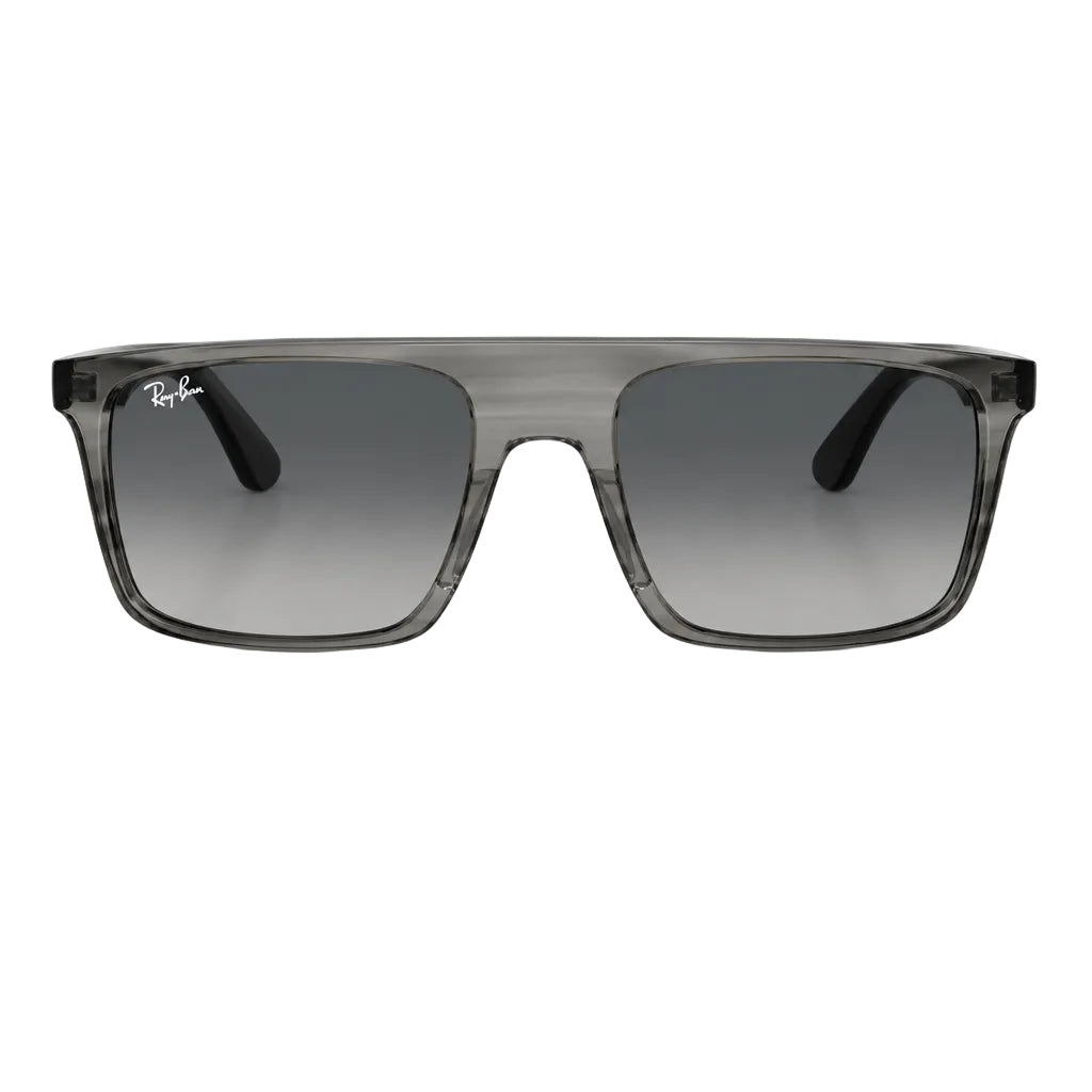 RayBan Original Classic 2222 1438 71 Square Grey Sunglasses