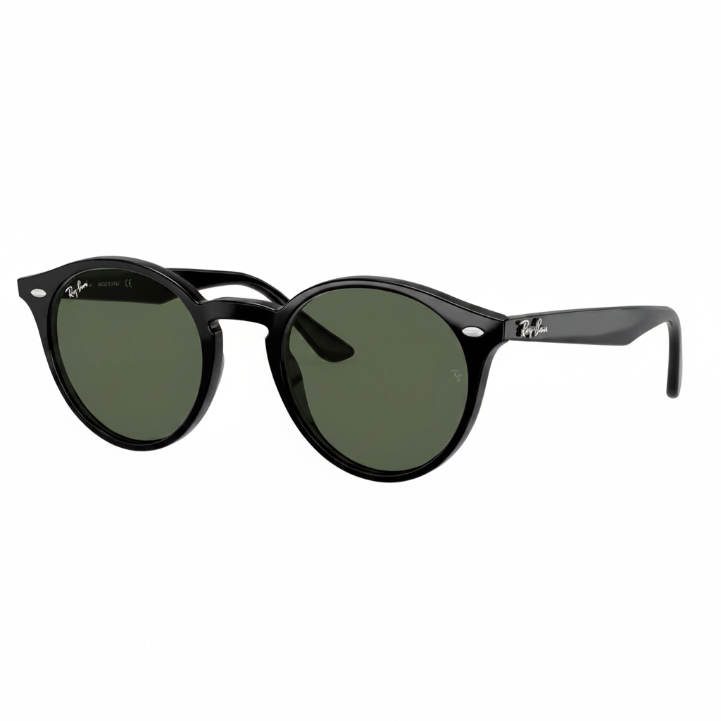RayBan Original Classic 2180 601/71 Round Black Sunglasses