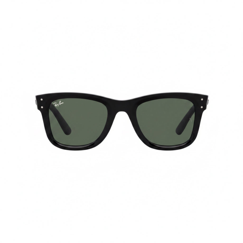 RayBan Original Classic 0502S 6677/VR Wayfarer Reverse Black Sunglasses