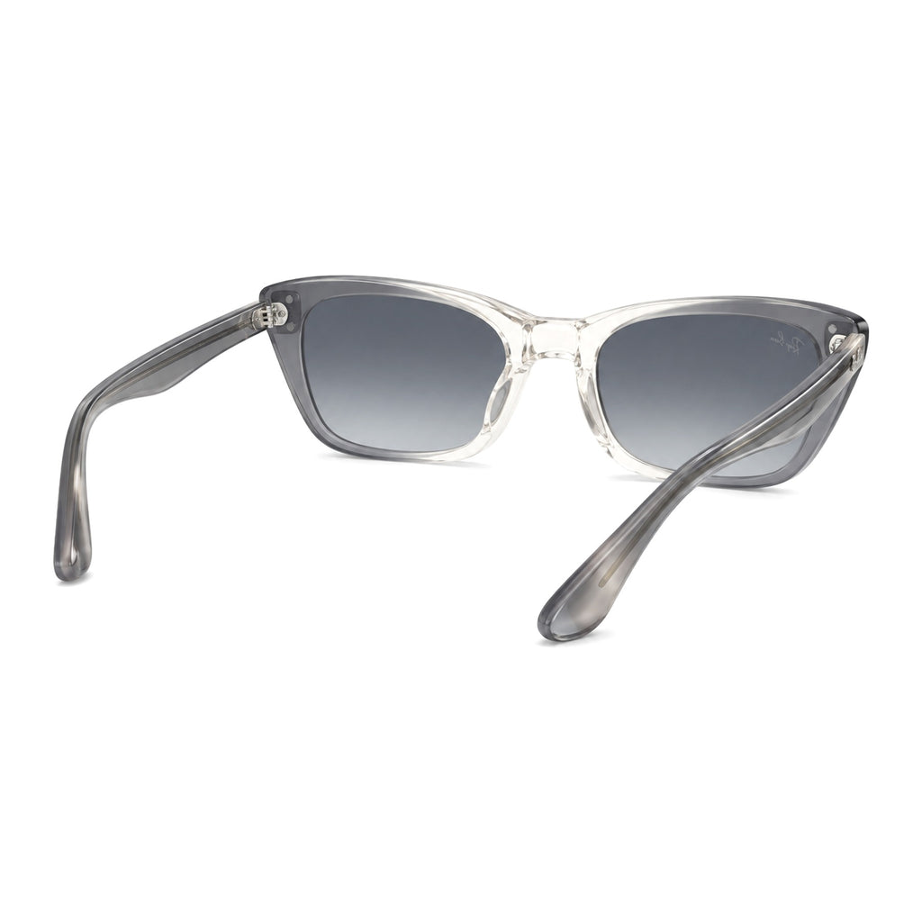 RayBan Original Classic 2299 1243 86 Lady Burbank Grey Blue Sunglasses