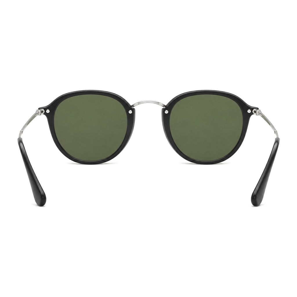 RayBan Original Classic 2447 901 Round Fleck Black Sunglasses