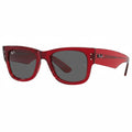 RayBan Polarized Original Classic 0840S 6679/B1 Mega Wayfarer Red Sunglasses