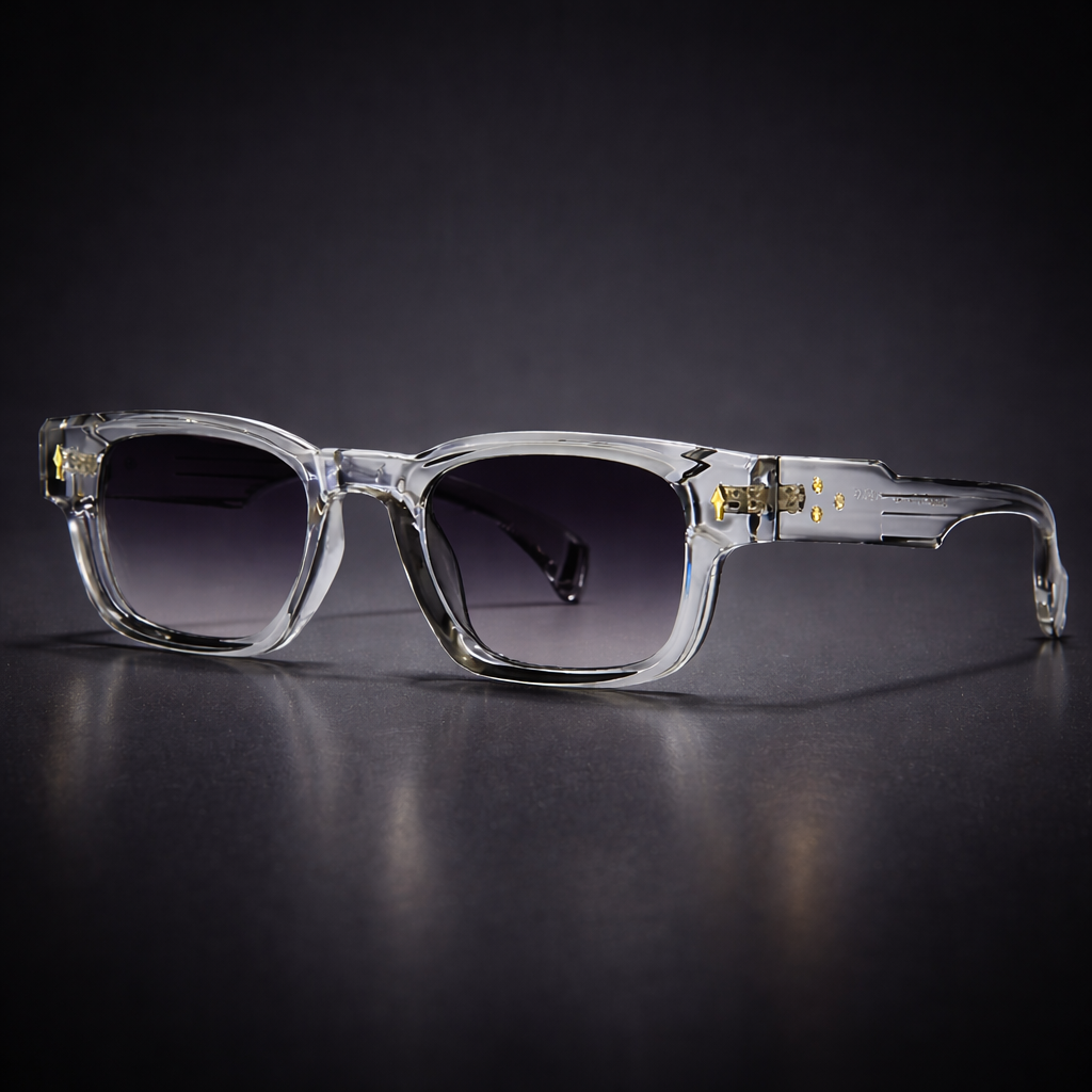 Retro Punk Radiant Grey Sunglasses