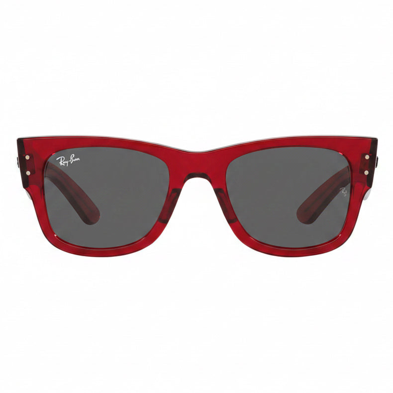 RayBan Polarized Original Classic 0840S 6679/B1 Mega Wayfarer Red Sunglasses