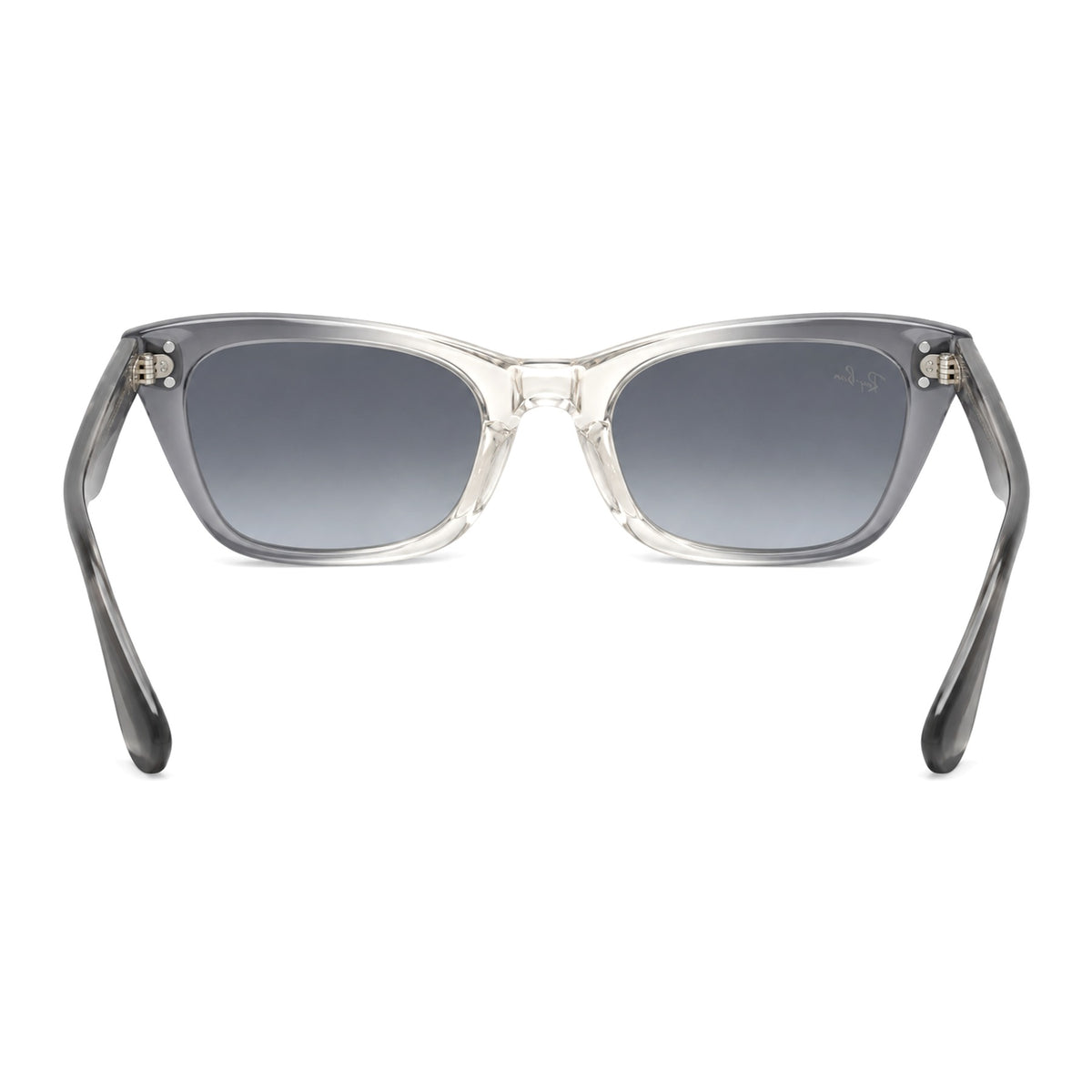 RayBan Original Classic 2299 1243 86 Lady Burbank Grey Blue Sunglasses
