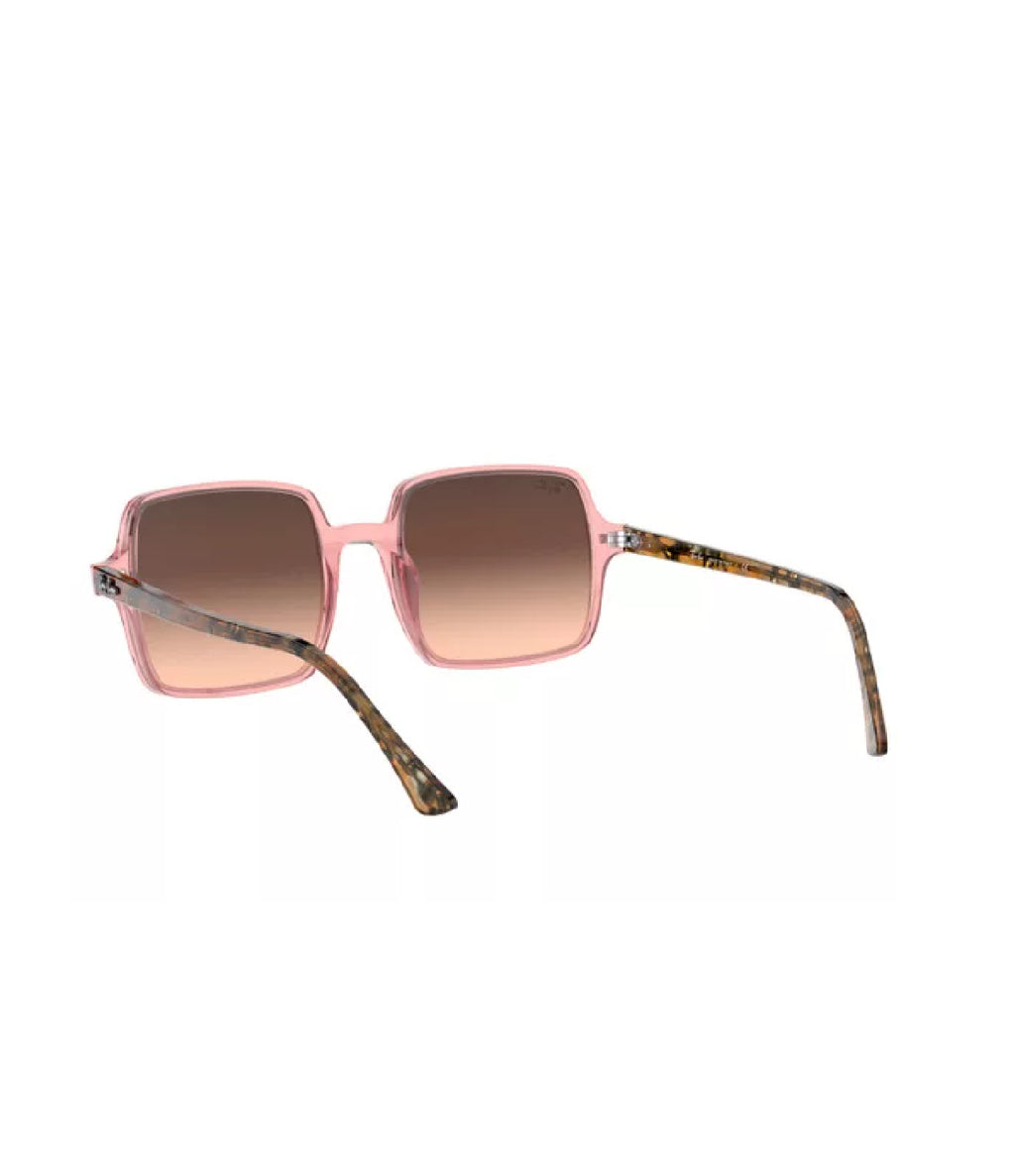 RayBan Original Classic 1973 1282/A5 Square II Pink Brown Sunglasses