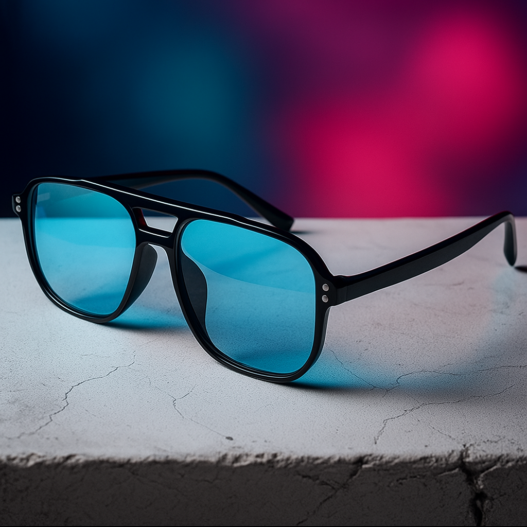 Classic Blue Sunglasses