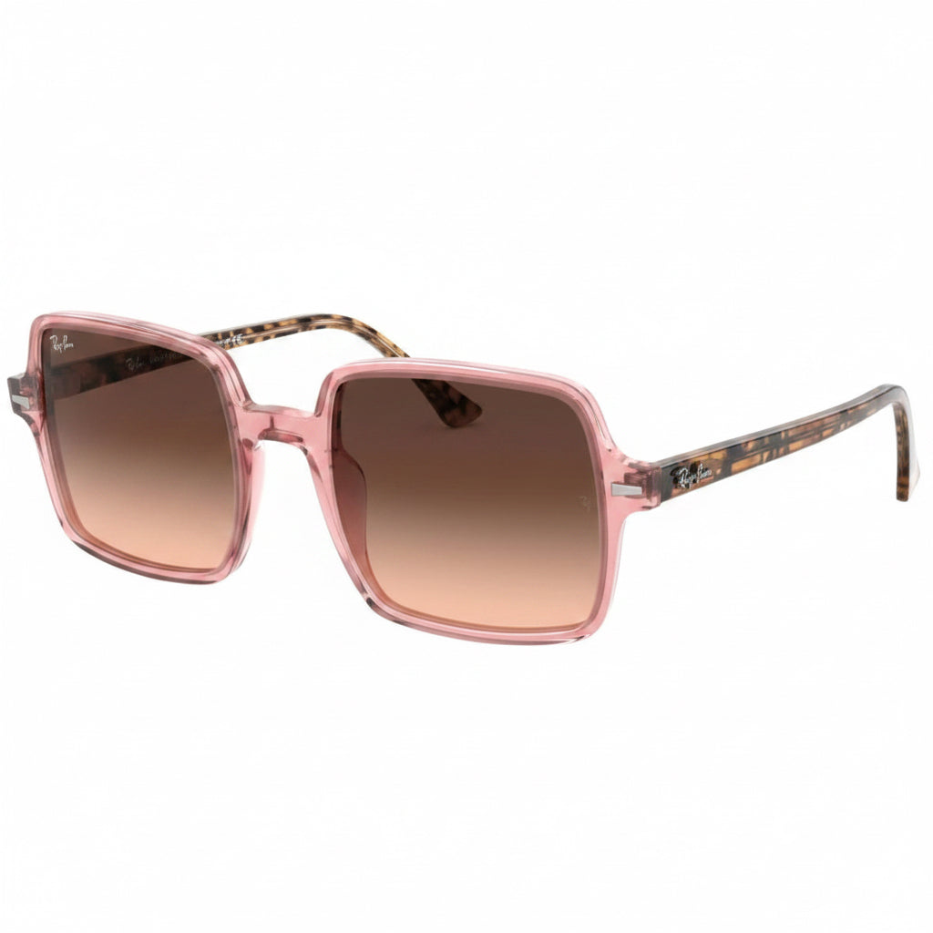 RayBan Original Classic 1973 1282/A5 Square II Pink Brown Sunglasses