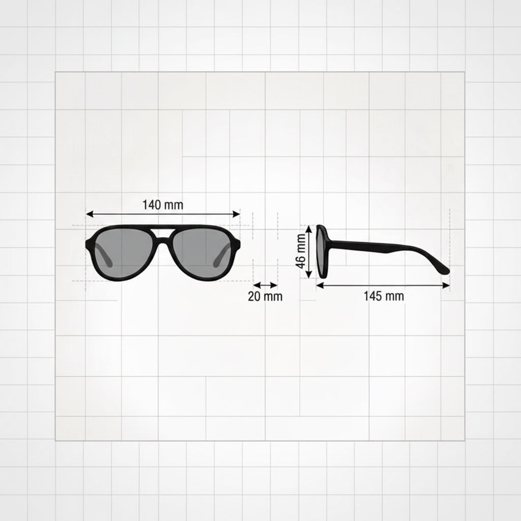RayBan Original Classic 2213 901/31 Nouveaute Black Sunglasses