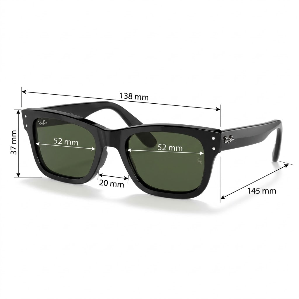 RayBan Original Classic 2283 1341 Mr. Burbank Grey Blue Sunglasses