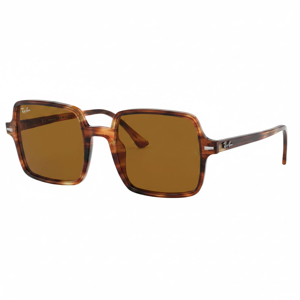RayBan Original Classic 1973 954/57 Square II Havana Brown Sunglasses