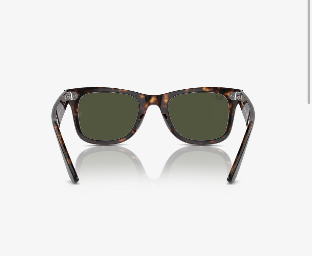 RayBan Original Classic 2140 902 Wayfarer Square Black Sunglasses