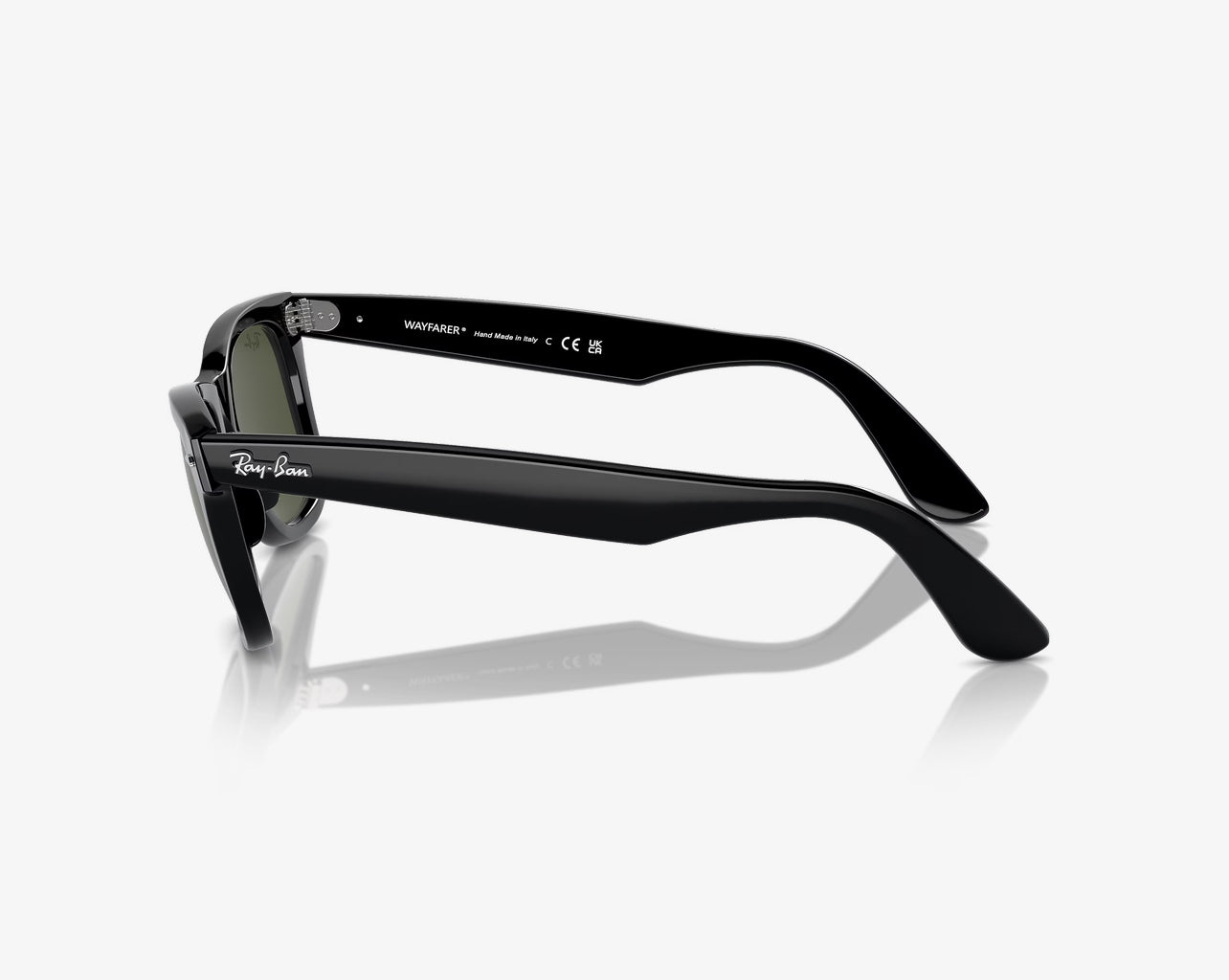 RayBan Original Classic 2140 901 Wayfarer Square Black Sunglasses