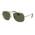 RayBan Original Classic 3561 001 The General Polished Gold Rim Dark Green Sunglasses Sunglasses