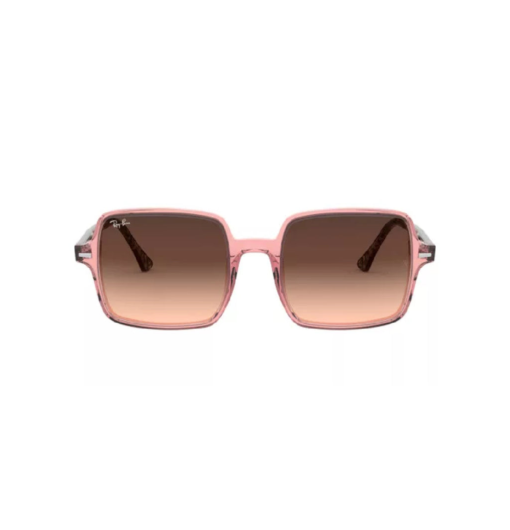 RayBan Original Classic 1973 1282/A5 Square II Pink Brown Sunglasses