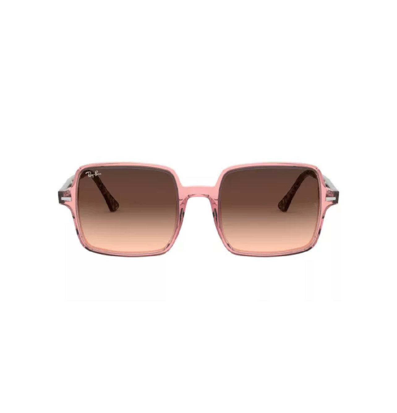RayBan Original Classic 1973 1282/A5 Square II Pink Brown Sunglasses