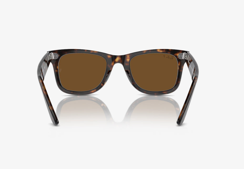 RayBan Original Classic 2140 902/57 Wayfarer Square Black Sunglasses