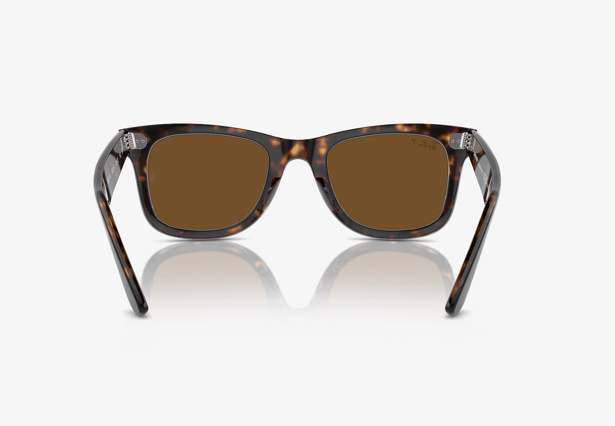 RayBan Original Classic 2140 902/57 Wayfarer Square Black Sunglasses