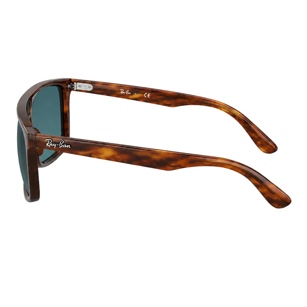 RayBan Original Classic 2222 954 3M Square Havana Blue Sunglasses