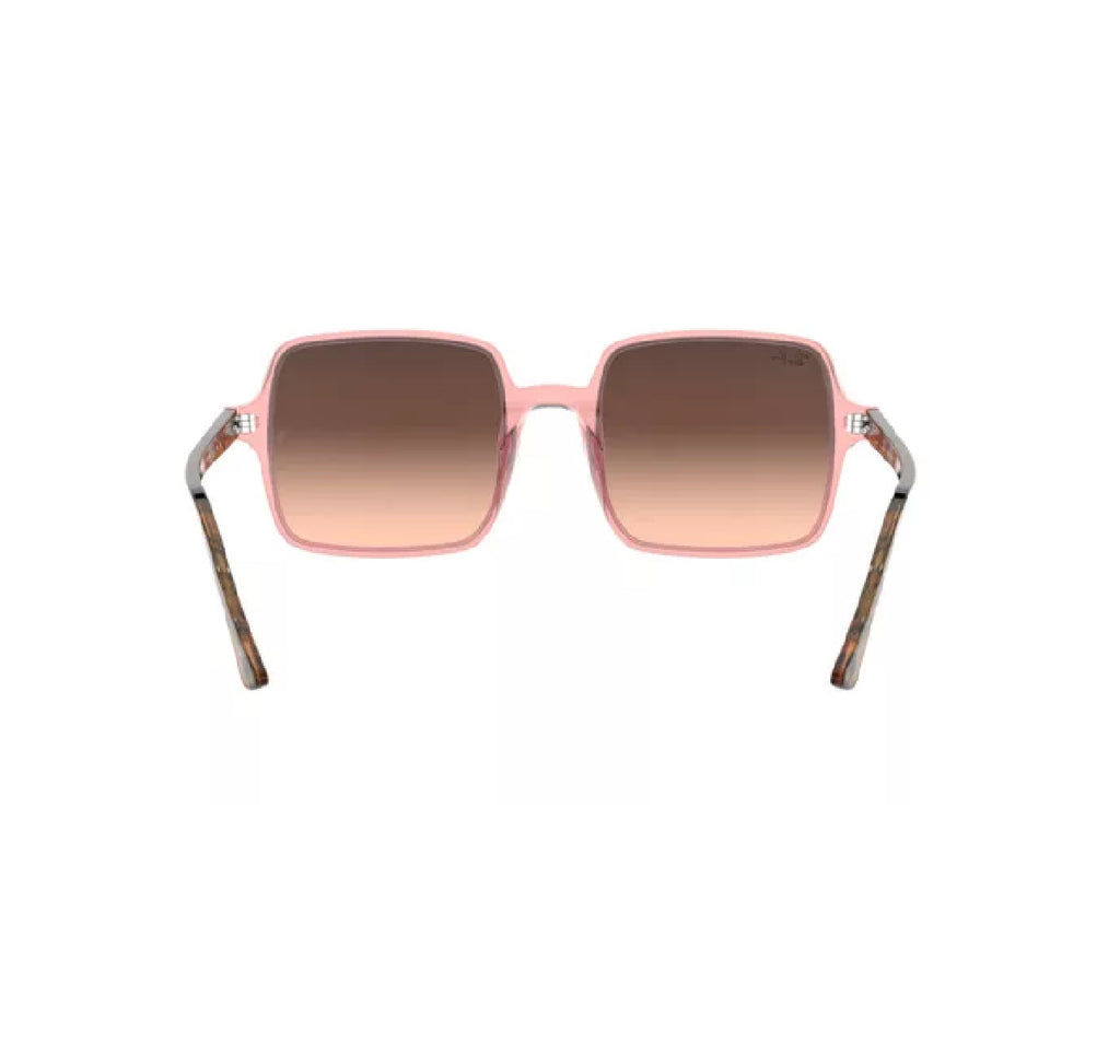 RayBan Original Classic 1973 1282/A5 Square II Pink Brown Sunglasses