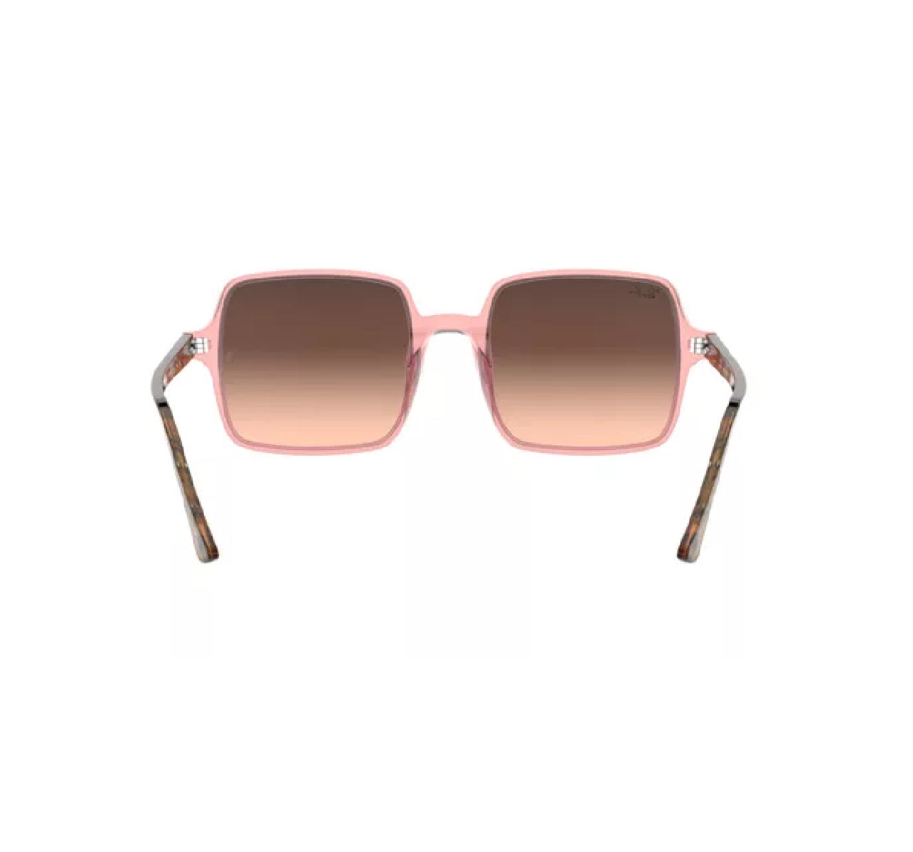 RayBan Original Classic 1973 1282/A5 Square II Pink Brown Sunglasses