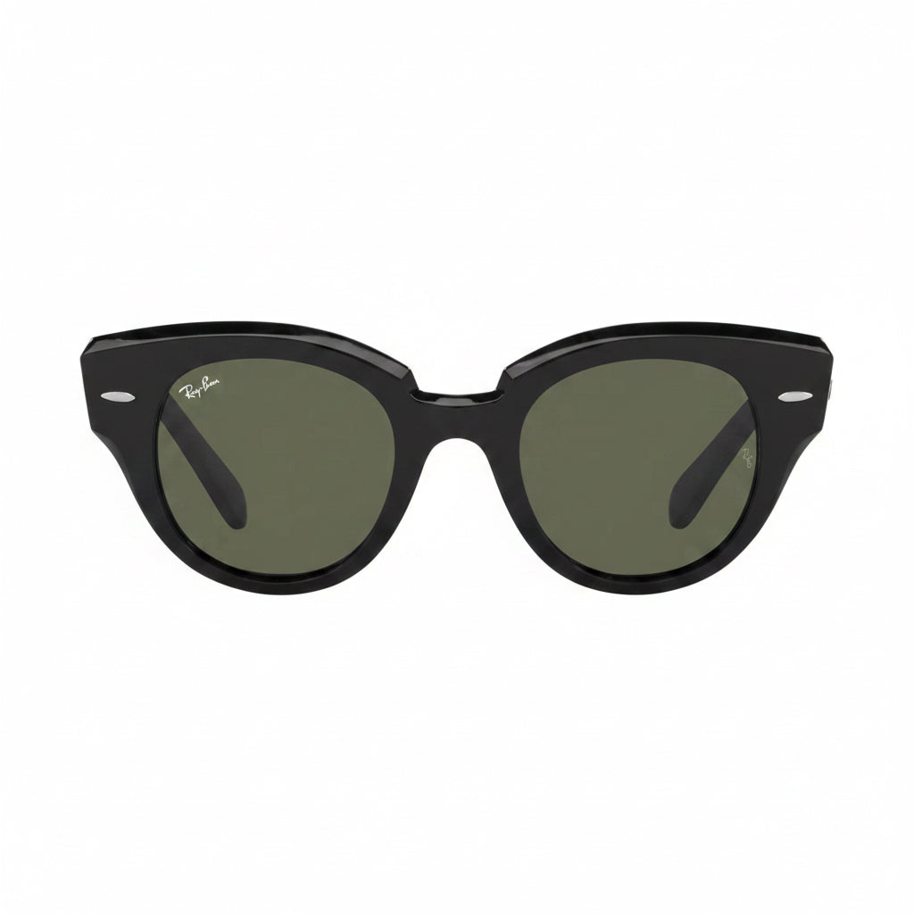 RayBan Original Classic 2192 901/N9 Roundabout Black Sunglasses